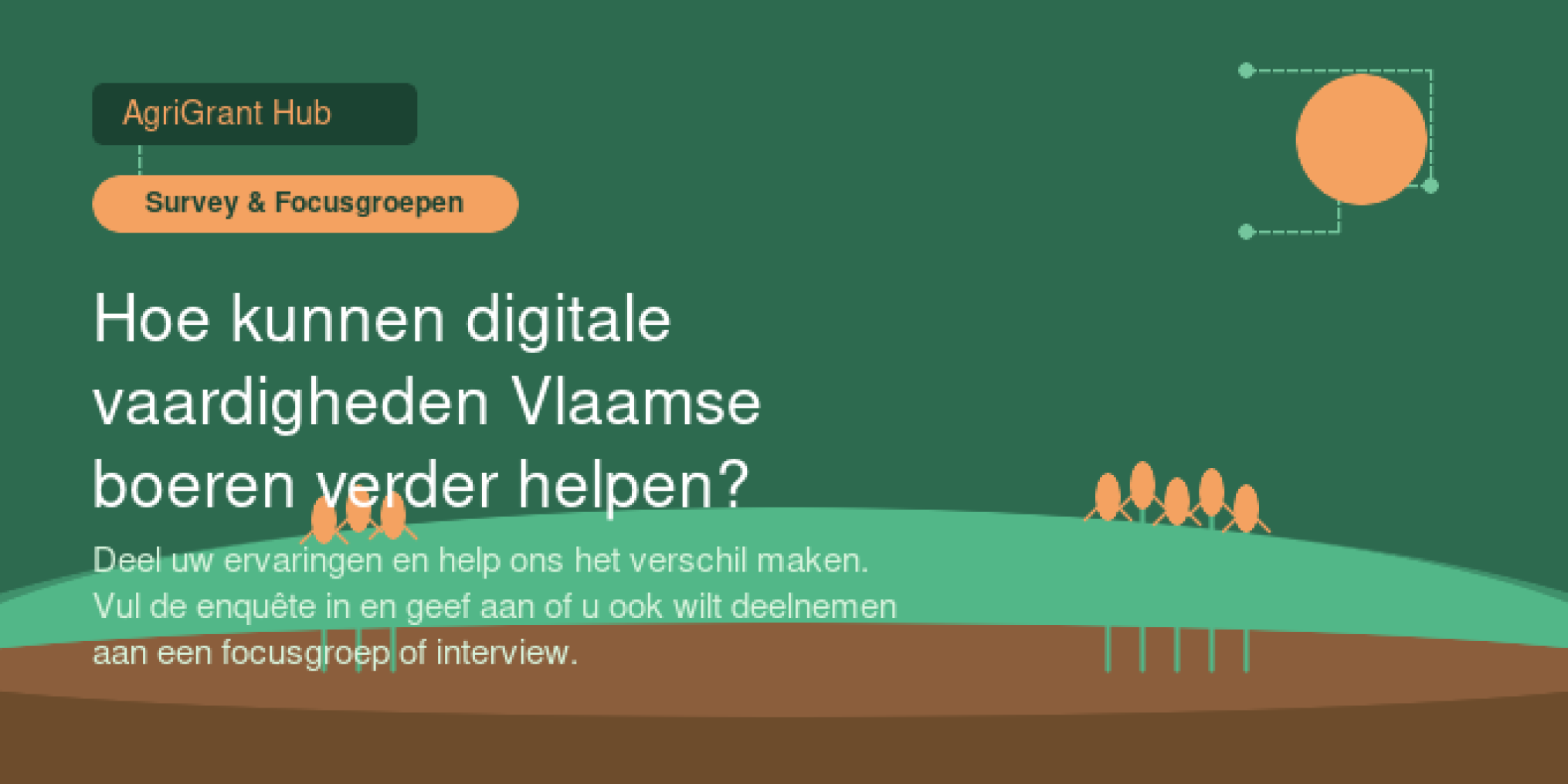 Digitale vaardigheden voor meer subsidietoegang — help mee het verschil maken voor Vlaamse boeren