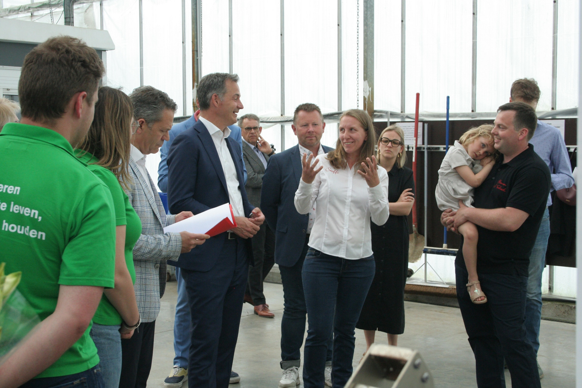 Rondleiding De Croo bloemen Verbeeck Yer Hanssens