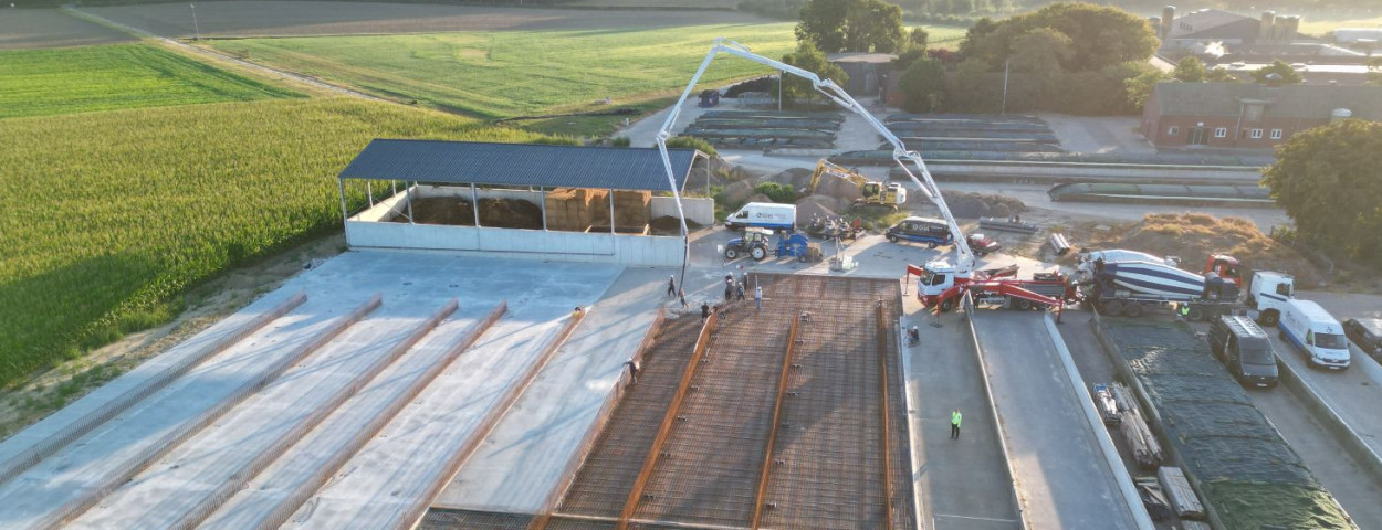 Sleufsilo's ILVO experiment beton