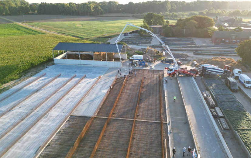 ILVO experimenteert met cementloos beton in sleufsilo’s: tot 70 procent minder klimaatimpact