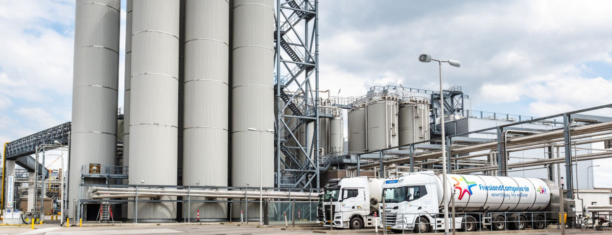 FrieslandCampina vrachtwagen Veghel NL_FrieslandCampina