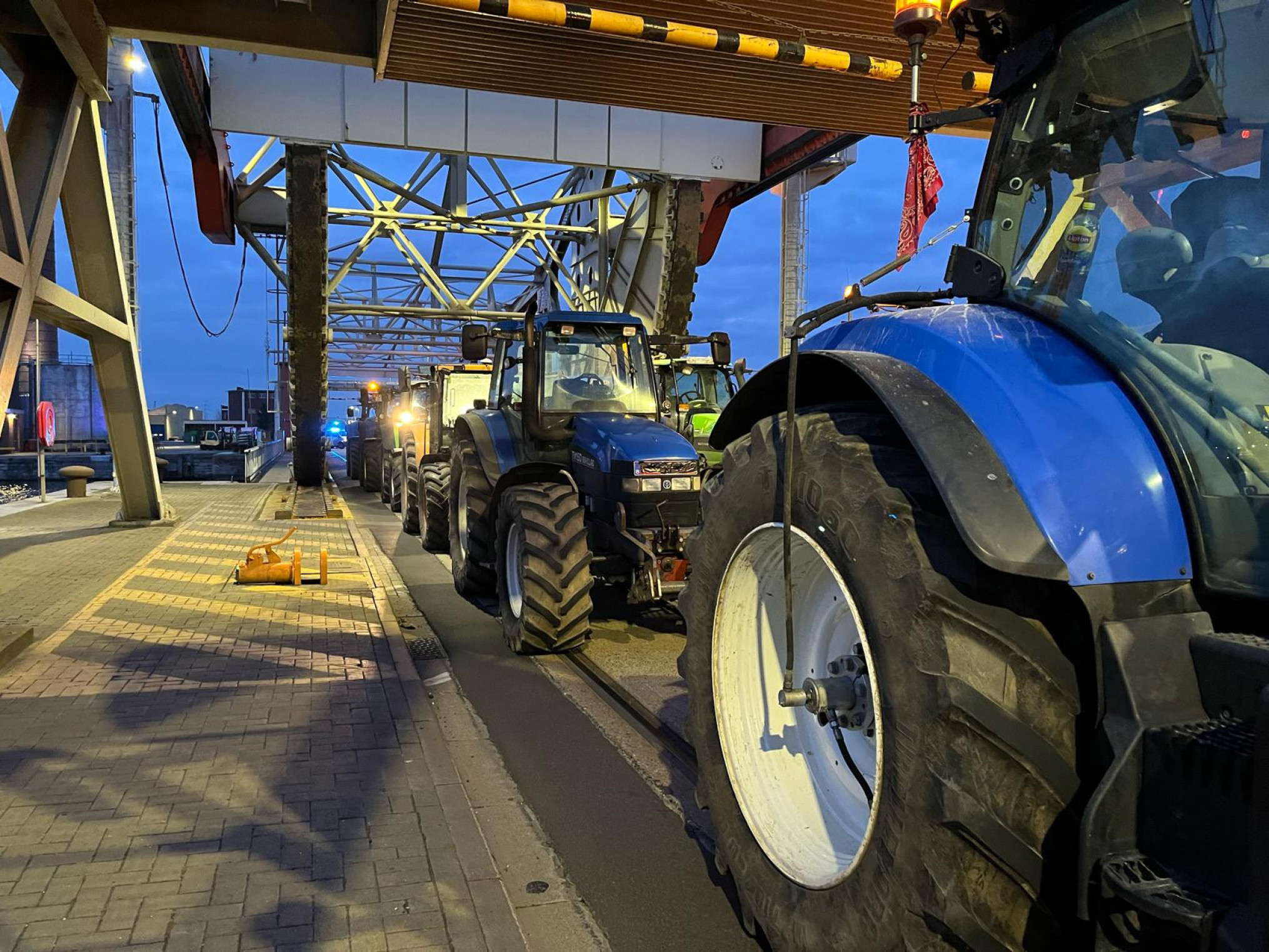 boerenprotest Antwerpse haven