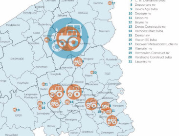West-Vlamingen maken 8 op 10 Belgische landbouwmachines