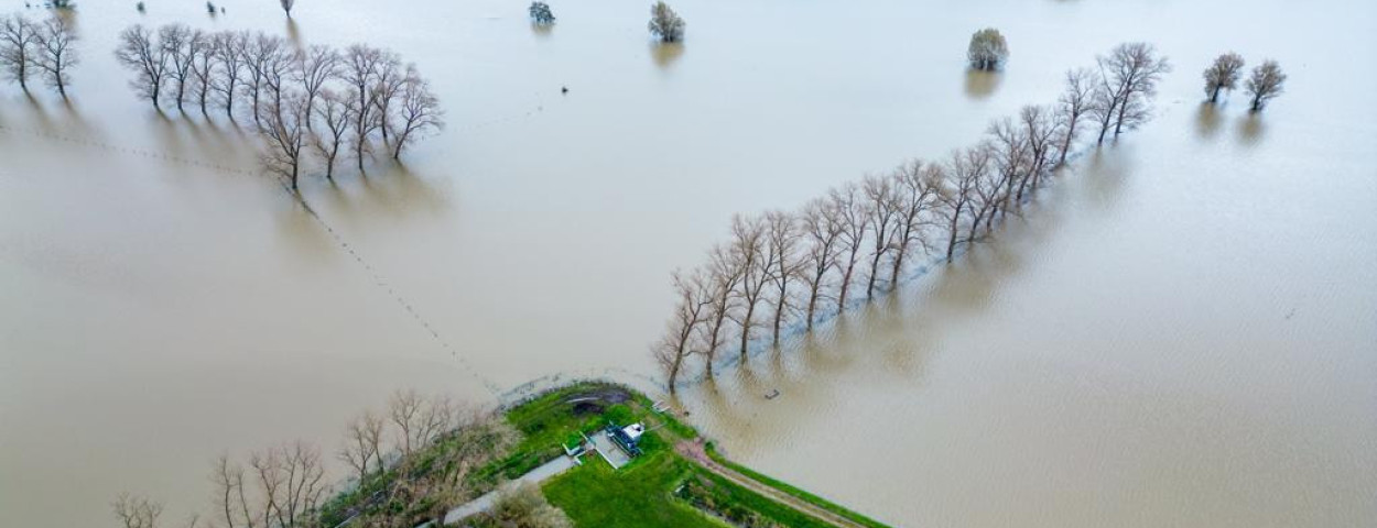 Overstroming woumen 2- 't Hof van de Rhille