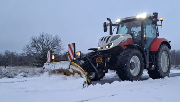 500 landbouwers ingezet bij zout strooien en sneeuwruimen