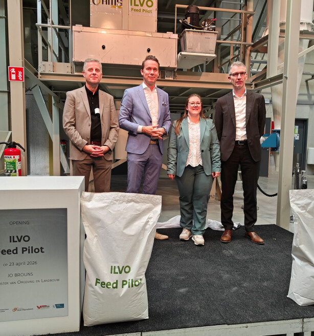 ILVO opent nieuwe testfabriek die veevoeders innovatiever en duurzamer moet maken