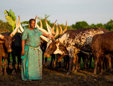 Schoonste boerin van Oeganda