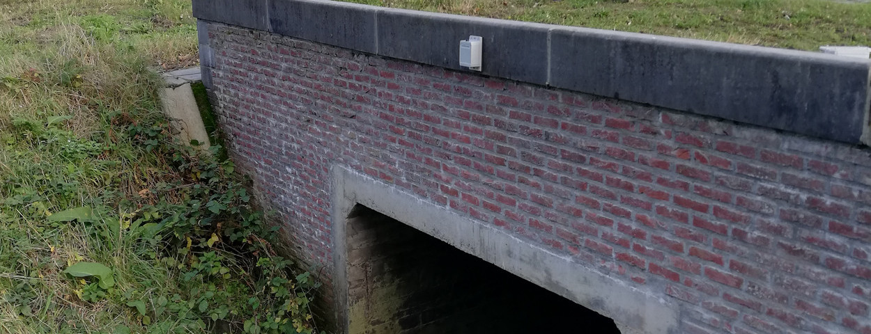 Maarkebeek sensor waterpeil_provincie Oost-Vlaanderen