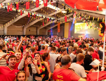 Landbouwgemeente Waarschoot klaar voor de Rode Duivels