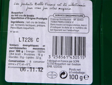 Frankrijk verplicht herkomstvermelding bereide voeding