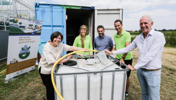 Mobiele waterzuiveringscontainer biedt oplossingen voor droge zomers