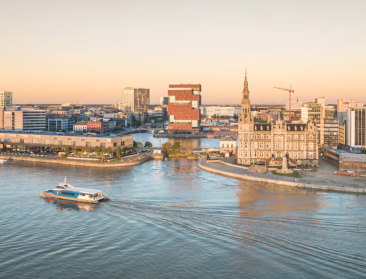 Culinair belevingscentrum 'Smaakhaven' opent in 2029 in Antwerps Loodswezen