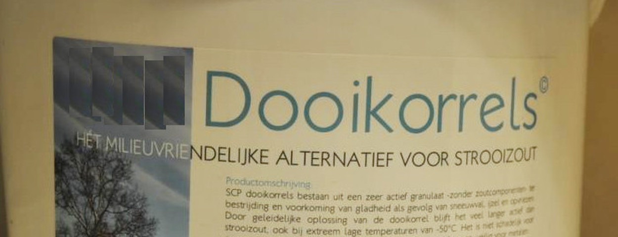 dooikorrels ureum milieuvriendelijk