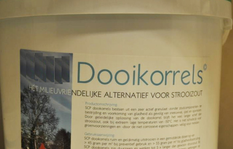 dooikorrels ureum milieuvriendelijk