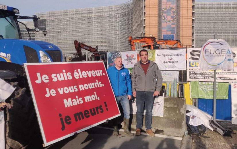 Protest tegen Mercosur blijft aanhouden: demonstratie in Brussel, open brief en hoorzitting in Vlaams parlement