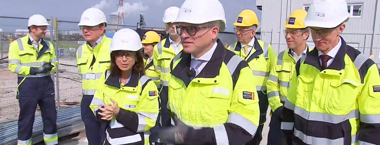 Diependaele bezoekt Ineos