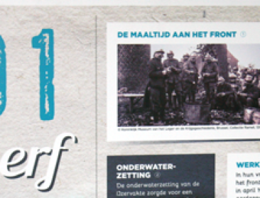 Landbouwers uit Westhoek reconstrueren WOI op hun erf