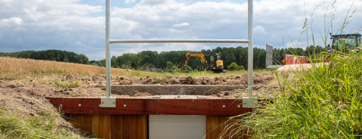 installatie stuw water_ILVO