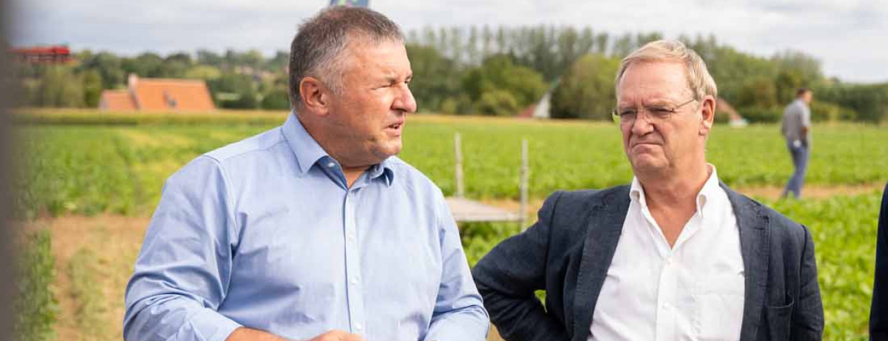 Ronald Demuynck, Robert Torck en Jo Brouns