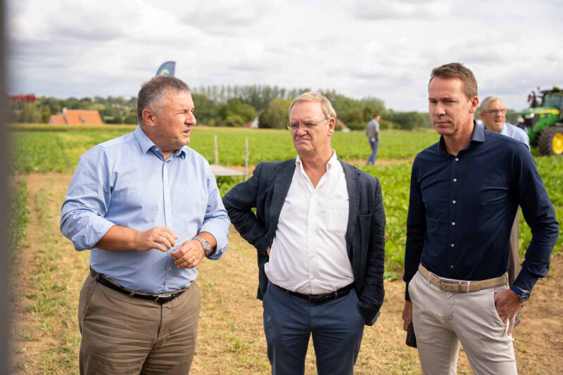 Ronald Demuynck, Robert Torck en Jo Brouns