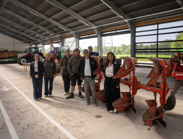 Met nieuwe loods wil provincie Antwerpen graslandonderzoek versterken