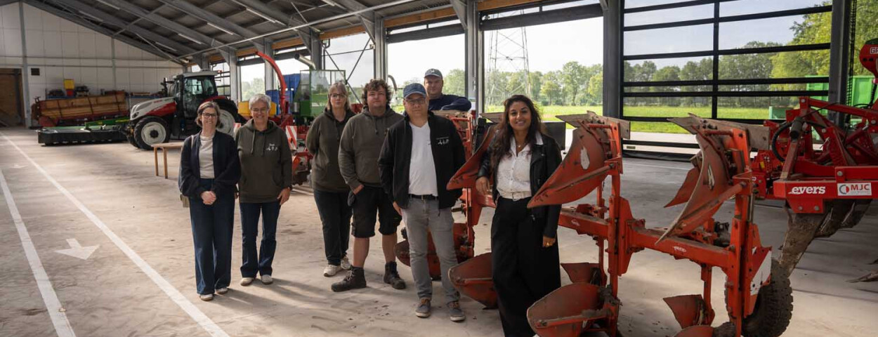 Hooibeekhoeve nieuwe loods
