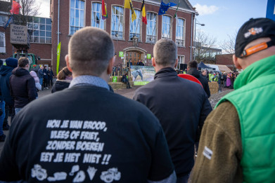 Botten protest Merksplas