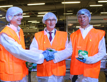 Danone investeert 13,5 mln euro in fabriek in Rotselaar