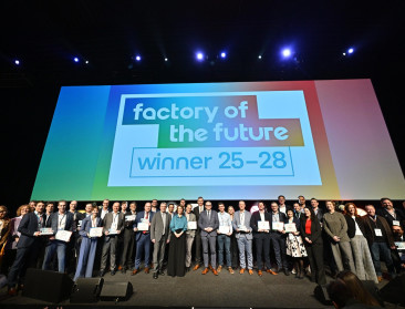 Vier voedingsbedrijven bekroond met ‘Factory of the Future’-award