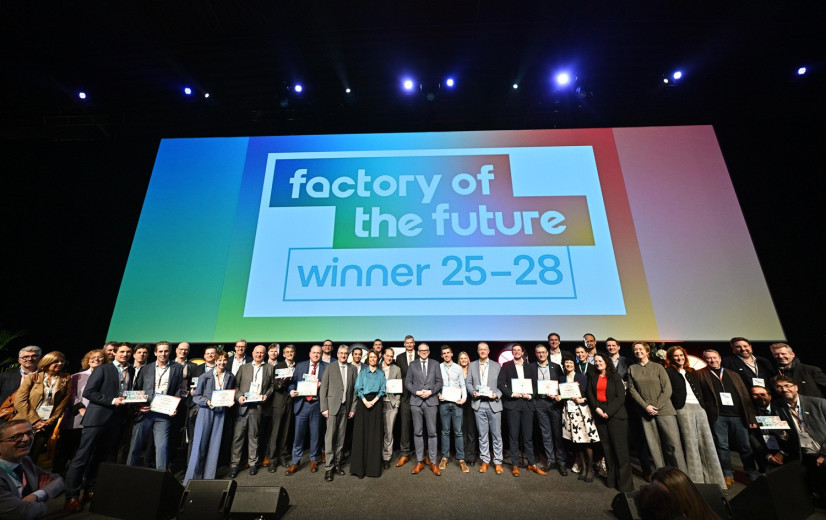 Vier voedingsbedrijven bekroond met ‘Factory of the Future’-award