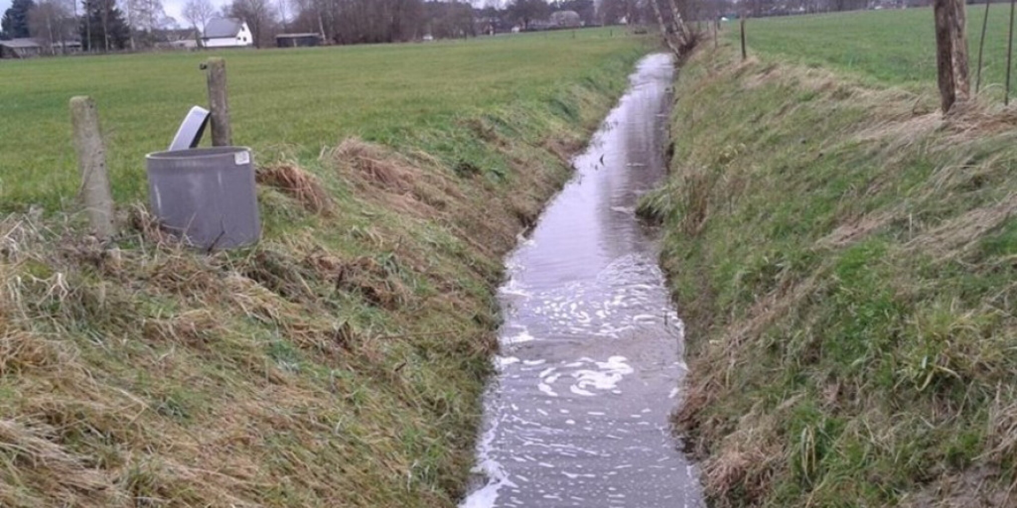 Demo peilgestuurde drainage en stuwtjes