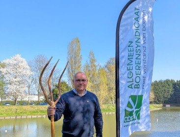 Bruno Vincent neemt drietand over bij het Algemeen Boerensyndicaat