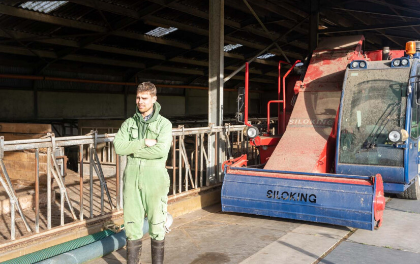 Jonge melkveehouder beproeft zijn geluk in Frankrijk