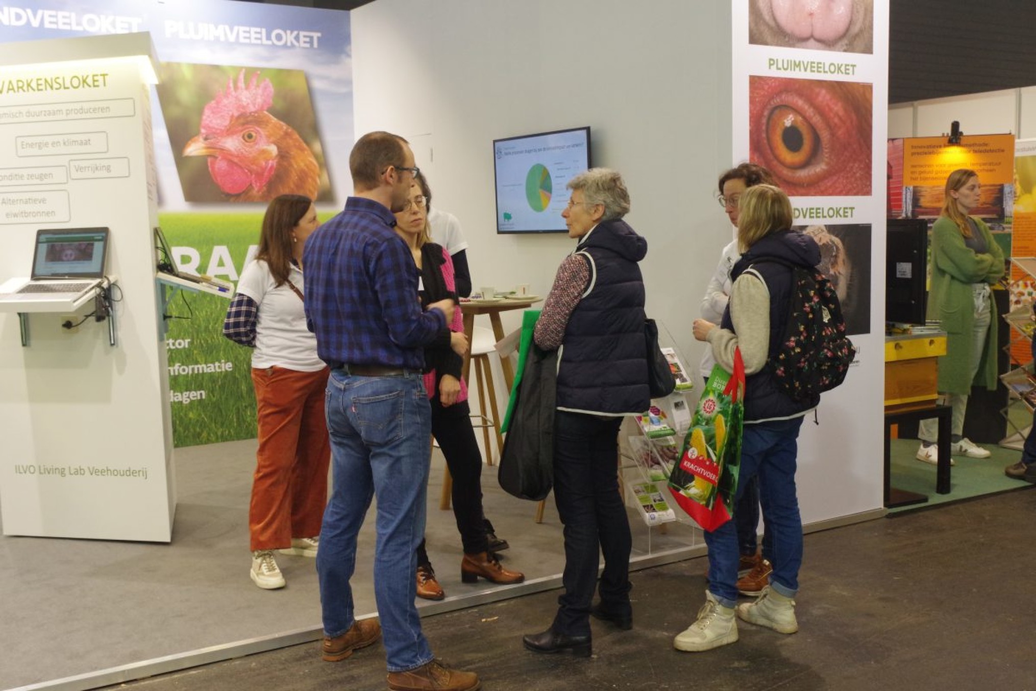 Agriflanders: ILVO-stand in hall4