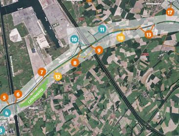 Vereenvoudigde ruilverkaveling regelt gebruiksruil A11