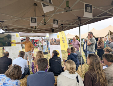 Landbouwers delen kennis op Bodemfestival van Inagro
