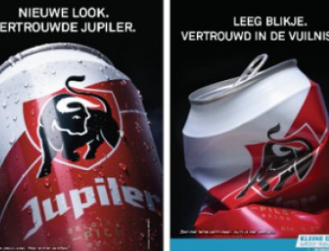 Bierproducenten en boeren tegen zwerfvuil