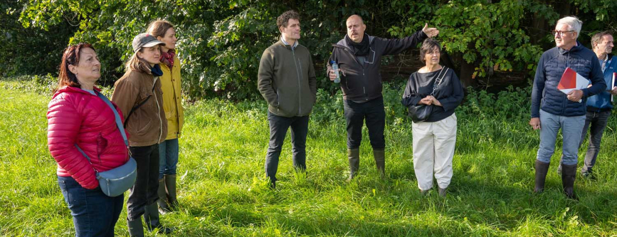 Agro-ecologische landbouw op perceel van Provincie Antwerpen in Kontich