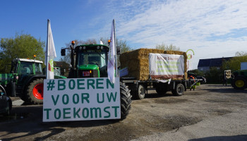 Van Limburg tot West-Vlaanderen vragen jonge boeren aandacht voor hun toekomst