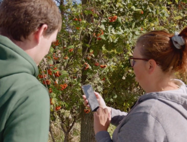 Tine Hermans spot het meeste planten en dieren in haar “boerenland”