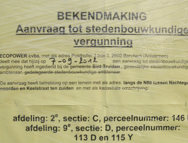 Omgevingsvergunning krijgt dit najaar groen licht