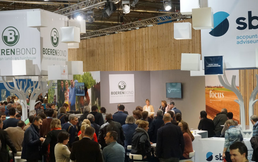 Organisatoren Agriflanders genieten na van beursgekte