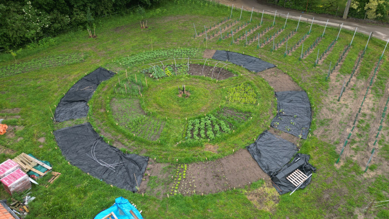 de biodynamische moestuin