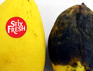 Sticker met plantenextracten verbetert bewaring fruit