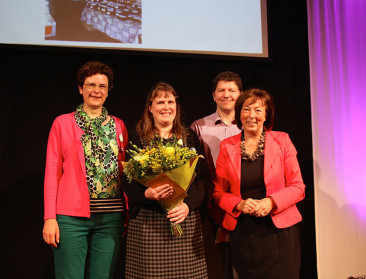 Vier vrouwen beloond voor hun inzet op het platteland