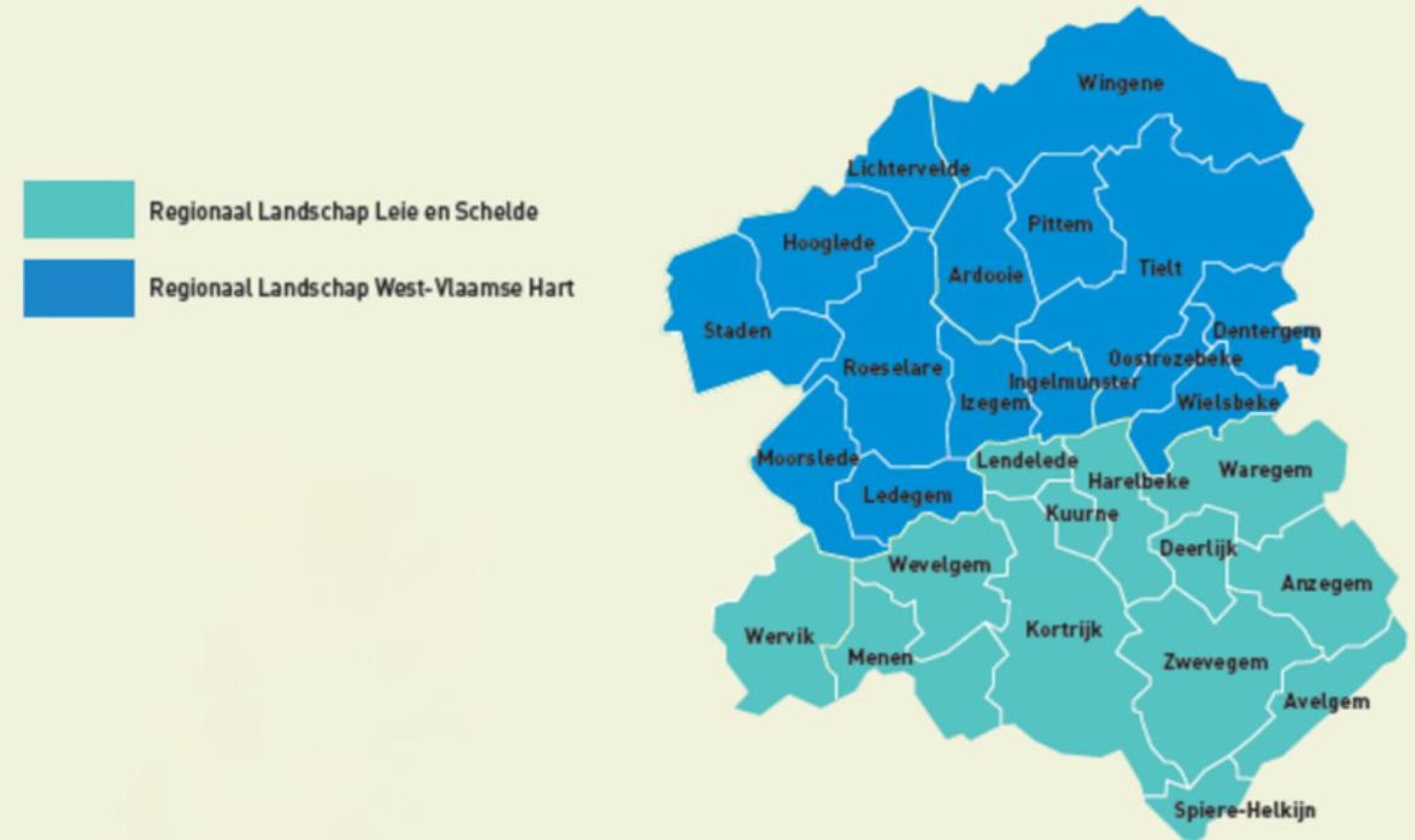 regionaal landschap leie en eschelde west-vlaamse hart