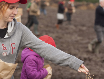 Zaaiactie vestigt aandacht op vrije zaadtoegang