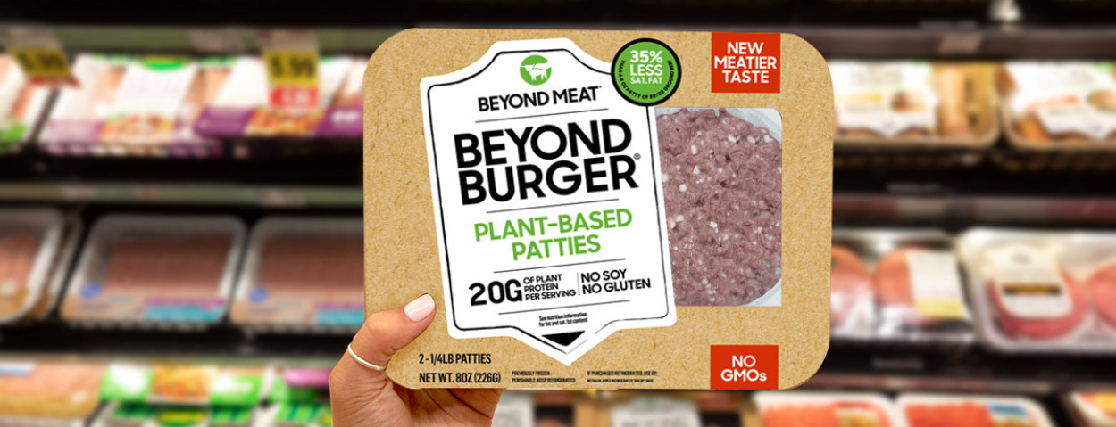 beyond meat vleesvervanger vegetarisch burger