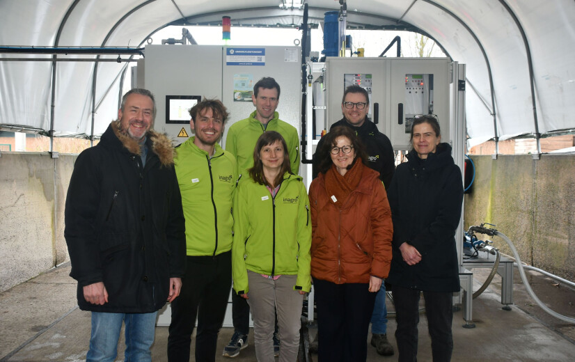 Nieuwe pilootvergister bij Inagro brengt biomethaan dichter bij de landbouwpraktijk