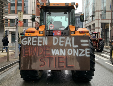 LIVEBLOG: Grimmige sfeer kleurde boerenprotest in Brussel